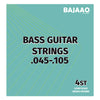 Bajaao Bass Guitar Strings Medium Gauge Bajaao Nickel Wound 4 String Electric Bass Guitar String Set