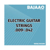 Bajaao Electric Guitar Strings Extra Light Gauge Bajaao Nickel Wound Electric Guitar String Set