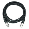 Bajaao Microphone Cables Bajaao Male XLR to Female XLR Microphone Cable - Black - 3 Meter - Open Box