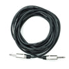 Bajaao Speaker Cables 6 Meter Bajaao TS to TS Mono Unbalanced Instrument / Speaker Cable - Black