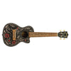 Bamboo Concert Ukuleles Bamboo New Generation Black Edition Series Concert Ukulele with Gig Bag