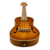 Bamboo Concert Ukuleles Bamboo Special Edition Series Violin Line Concert Ukulele with Gig Bag