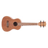 Bamboo Concert Ukuleles Natural Bamboo Classic Series Sapele Line Concert Ukulele with Gig Bag