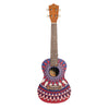 Bamboo Concert Ukuleles Passion Bamboo New Generation Mandala Line Series Concert Ukulele with Gig Bag