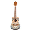 Bamboo Concert Ukuleles Patagonia Bamboo New Generation Culture Line Series Concert Ukulele with Gig Bag