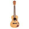 Bamboo Concert Ukuleles Roses Bamboo New Generation Flower Line Series Concert Ukulele with Gig Bag