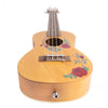 Bamboo Concert Ukuleles Roses Bamboo New Generation Flower Line Series Concert Ukulele with Gig Bag