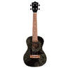 Bamboo Concert Ukuleles Soul Mandala Bamboo New Generation Black Edition Series Concert Ukulele with Gig Bag