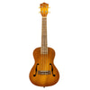 Bamboo Concert Ukuleles Sunburst Bamboo Special Edition Series Violin Line Concert Ukulele with Gig Bag