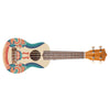 Bamboo Soprano Ukuleles Bamboo New Generation Mandala Line Series Soprano Ukulele with Gig Bag