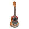 Bamboo Soprano Ukuleles Sunshine Bamboo New Generation Nature Line Series Soprano Ukulele with Gig Bag