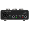 Behringer Audio Interfaces Behringer U-PHORIA UM2 USB Audio Interface with XLR Cable, Polishing Cloth & Ebook