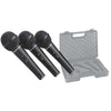 Behringer Dynamic Microphones Behringer ULTRAVOICE XM1800S Set of 3 Dynamic Microphones