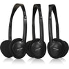 Behringer Headphones Behringer HO 66 Stereo Headphones 3 Multipack