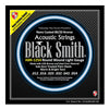 Black Smith Acoustic Guitar Strings Light - .012-.054 Black Smith Nano Coated 80 / 20 Bronze Acoustic Guitar Strings