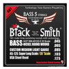 Black Smith Bass Guitar Strings 5-String Custom Medium Light - .045-.125 Black Smith Nano Coated Nickel Round Wound Bass Guitar Strings