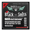 Black Smith Bass Guitar Strings 5-String Regular Medium Light - .045-.135 Black Smith Nano Coated Nickel Round Wound Bass Guitar Strings