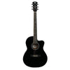 Blackstar Acoustic Guitars Black Blackstar BSAG39C Cutaway 6 String Acoustic Guitar