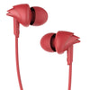 boAt In-Ear Wired Headphones Furious Red boAt BassHeads 100 In Ear Wired Headphone With Mic