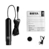 Boya Condenser Microphones Boya BY-M4C Professional Cardioid Lavalier Condenser Microphone