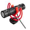 Boya Condenser Microphones Boya BY-MM1 PRO Ultracompact Camera-Mount Dual-Capsule Shotgun Microphone