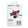 Boya Condenser Microphones Boya BY-MM1 PRO Ultracompact Camera-Mount Dual-Capsule Shotgun Microphone