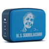 Carvaan Bluetooth Speakers Saregama Carvaan Mini MS Subbulakshmi- Portable Music Player With Bluetooth/FM/AM/AUX- Aqua Blue