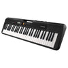 Casio Keyboard Bundles Casio Casiotone CT S200 61 Key Portable Keyboard with Adapter, Polishing Cloth, Dust Cover, Online Lessons, Warranty & Ebook