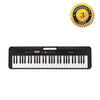 Casio Keyboard Bundles Casio Casiotone CT S200 61 Key Portable Keyboard with Adapter, Polishing Cloth, Dust Cover, Online Lessons, Warranty & Ebook