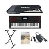 Casio Keyboard Bundles Casio CT-X8000IN 61-Key Portable Keyboard With Power Adapter, Dust Cover, Stand, Online Lessons & Ebook