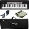 Casio Keyboard Bundles Casio CTK-1500 61-Key Standard Keyboard with Power Adapter, Polishing Cloth and Gig Bag