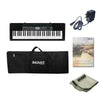 Casio Keyboard Bundles Casio CTK 2550 61 Key Standard Portable Keyboard With Adapter With Power Adapter, Gigbag, Cloth & Ebook