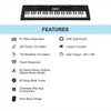 Casio Keyboard Bundles Casio CTK-3500 61 Key Portable Keyboard With Power Adapter, Gigbag, Cloth & Ebook