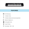 Casio Keyboard Bundles Casio CTK245 Portable Keyboard with Power Adapter, Gigbag, Polishing Cloth & Ebook