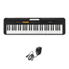 Casio Portable Keyboards Single Casio Casiotone CT-S100 61 Key Portable Keyboard With Adapter