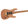 Charvel Electric Guitars Natural Charvel Pro-Mod DK24 HSH 2PT CM Mahogany 6 String Electric Guitar