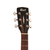 Cort Acoustic Guitar Bundles Cort AF500C Standard Series Open Pore Cutaway Acoustic Guitar with Gigbag, Tuner, Strap, Picks, Polishing Cloth & Ebook