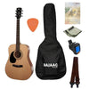 Cort Acoustic Guitars Bundle Cort AD810LH-OP Dreadnought Left Handed Acoustic Guitar - Open Pore