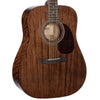 Cort Acoustic Guitars Cort EARTH60M 6 String Acoustic Guitar - Open Pore Trans Black Burst