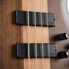 Cort Bass Guitars Antique Brown Burst Cort C4 Plus OVMH Artisan Series 4 String Electric Bass Guitar