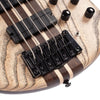 Cort Bass Guitars Etched Natural Black Cort A5 Ultra Ash 5 String Bass Guitar with Case - Etched Natural Black