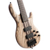 Cort Bass Guitars Etched Natural Black Cort A5 Ultra Ash 5 String Bass Guitar with Case - Etched Natural Black