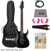 Cort Electric Guitars Black / BUNDLE Cort X-250 6-String Electric Guitar