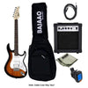 Cort Electric Guitars Bundles 2T Cort G110 Standard Electric Guitar Bundle