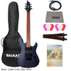 Cort Electric Guitars Bundles Metallic Ash Cort KX100 Electric Guitar With Gigbag, Polishing Cloth, Strap, Picks, Cable & Ebook