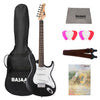 Cort Electric Guitars Bundles Open Pore Black Cort G100 Electric Guitar Bundle with Gigbag, Cloth, Picks, Strap & Ebook