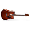 Cort Electro Acoustic Guitars Brown Burst Cort MR500E Dreadnought Cutaway Electro Acoustic Guitar