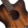 Cort Electro Acoustic Guitars Cort Core OC Mahogany 6-Strings Electro Acoustic Guitar With Bag- Open Pore Black Burst