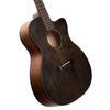 Cort Electro Acoustic Guitars Cort Core OC Spruce 6-Strings Electro Acoustic Guitar With Bag- Open Pore Trans Black