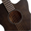 Cort Electro Acoustic Guitars Cort Core OC Spruce 6-Strings Electro Acoustic Guitar With Bag- Open Pore Trans Black